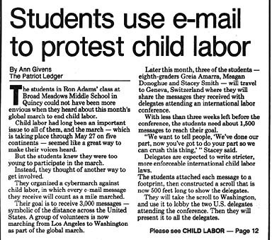 essay on child labour for school Child labour nelson mandela once said safety and security don't just happen they are the result of collective consensus and public investment. essay on child labour for school Child labour nelson mandela once said safety and security don't just happen they are the result of collective consensus and public investment.