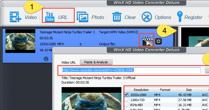 YouTube video download as MP3, simple and free