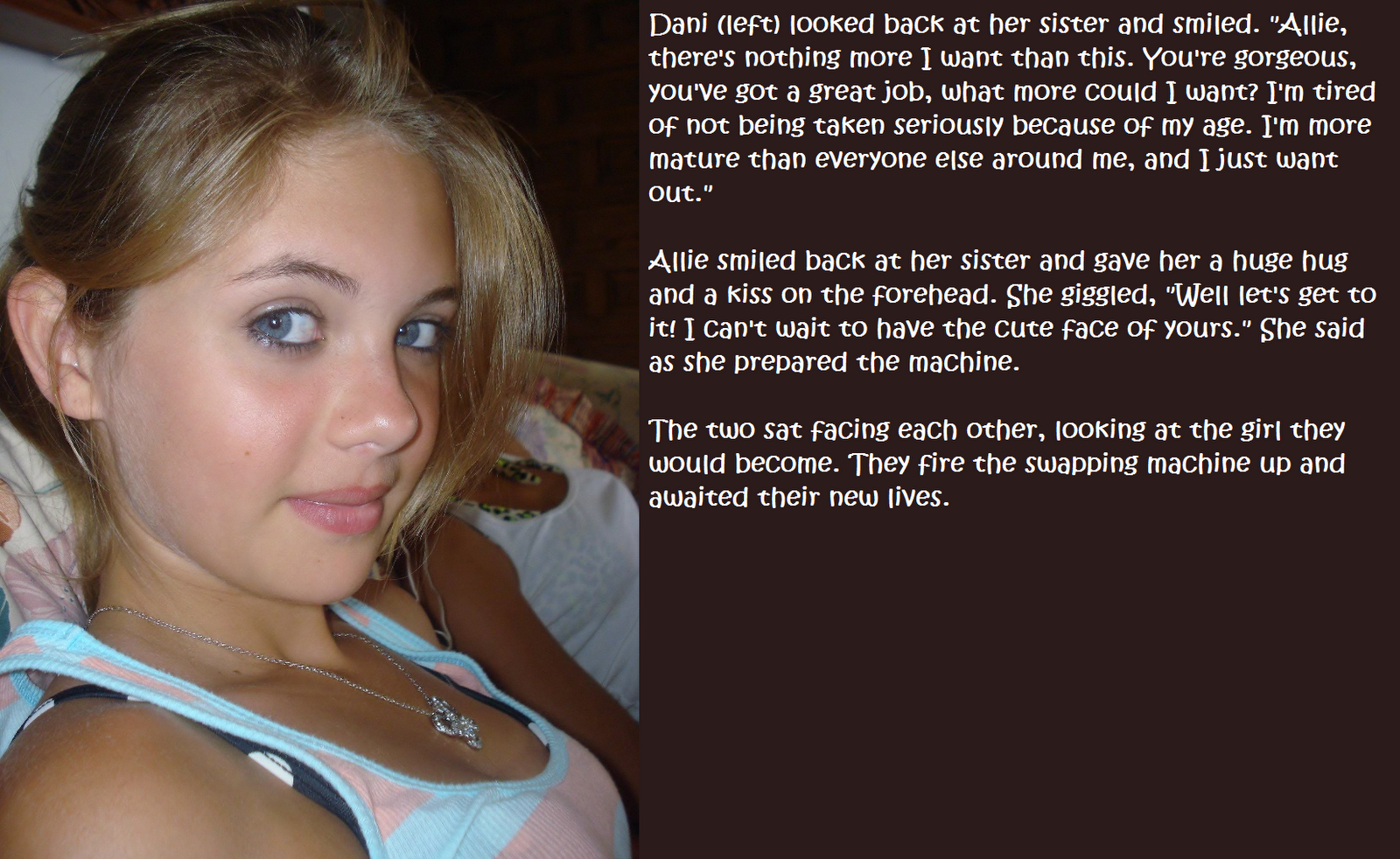 Black tee with on black Alien from the darkness hentai stream