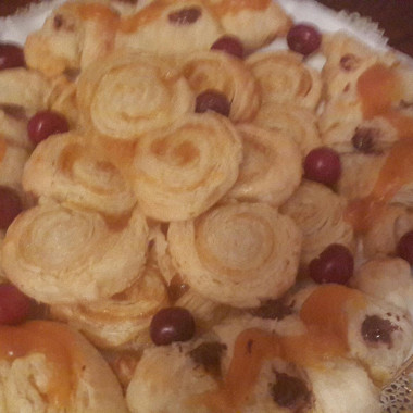 Рецепт Бездрожжевое слоеное тесто