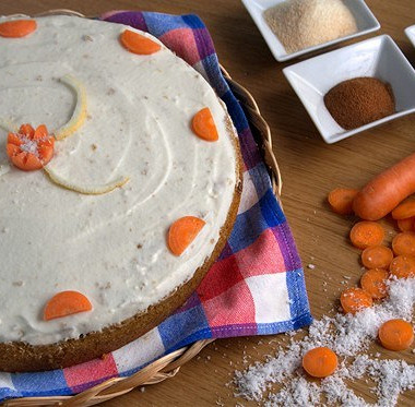Рецепт Морковный пирог с сахарной глазурью