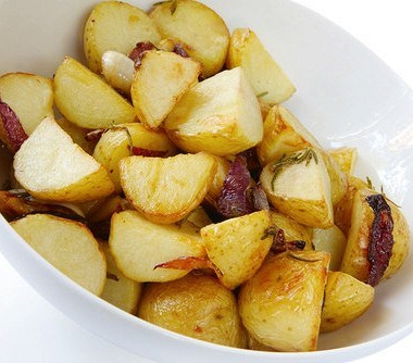 Рецепт Печеный картофель в бальзамическом уксусе (Patate al Forno con Aceto Balsamico)