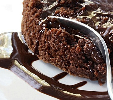 Рецепт Горячий шоколадный десерт с ликером