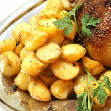 Рецепт Пряный запеченный картофель