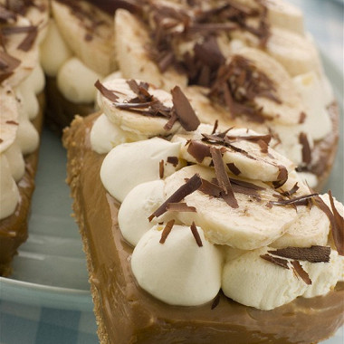 Рецепт Бананово-шоколадный торт со взбитыми сливками
