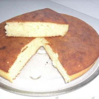 Рецепт Манный пирог со сметаной