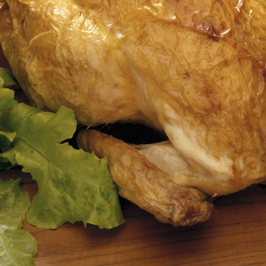 Рецепт Курица, запеченная со сливочным маслом и травами