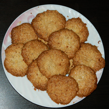 Рецепт Овсяное печенье с кедровыми орехами