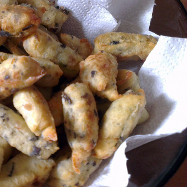 Рецепт Ленивые пирожки с картофелем и грибами