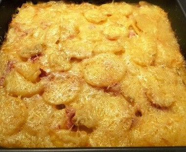 Рецепт Картофель, запеченный с сыром