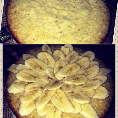 Рецепт Банановый пирог в мультиварке