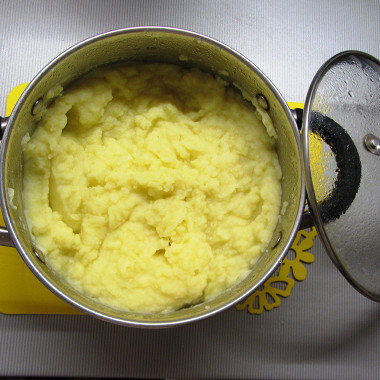 Рецепт Картофельное пюре с карамелизованным луком