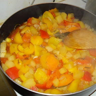 Рецепт Овощи тушеные