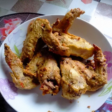Рецепт Куриные крылышки в горчичном соусе