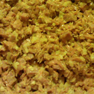 Рецепт Салат из моркови и ветчины