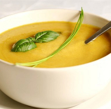 Рецепт Бархатистый суп с цукини