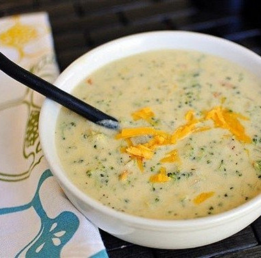 Рецепт Суп-пюре из брокколи с сыром