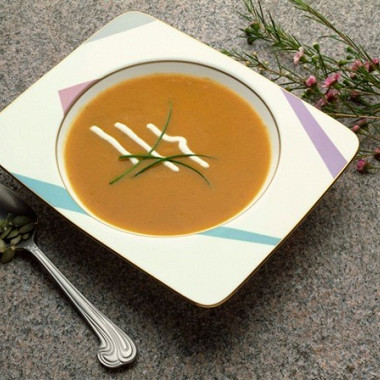 Рецепт Суп с тыквой и кумкватом