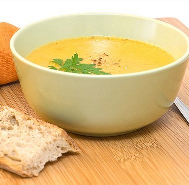 Рецепт Морковный суп с тминновым маслом