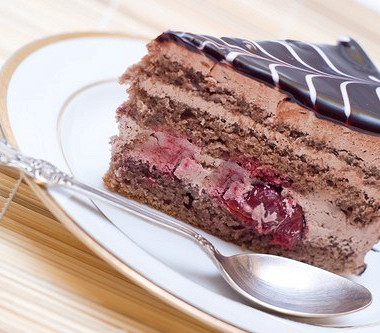 Рецепт Шоколадный торт с вишней