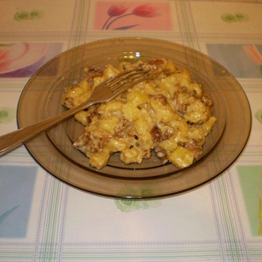 Рецепт Жаренный картофель с грибами