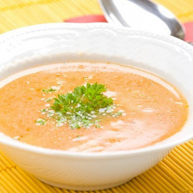 Рецепт Суп молочный с тыквой и манной крупой