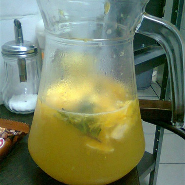 Рецепт Мандариновый лимонад с розмарином