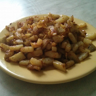 Рецепт Жареный картофель с карри
