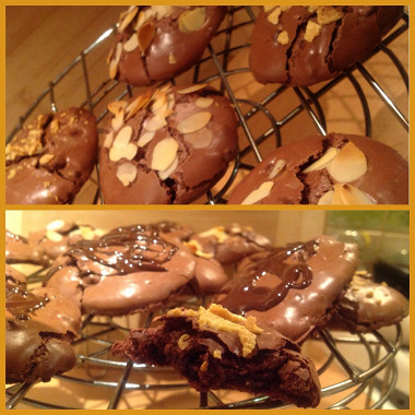 Рецепт Самое шоколадное печенье без муки