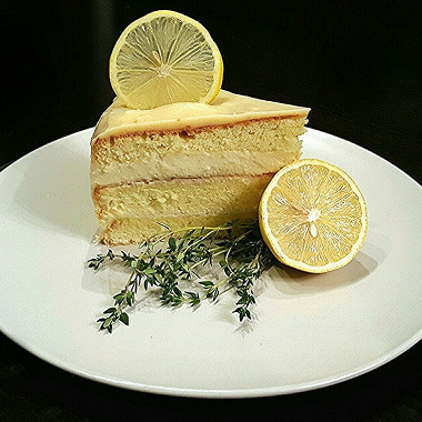 Рецепт Торт с лимонным курдом и суфле
