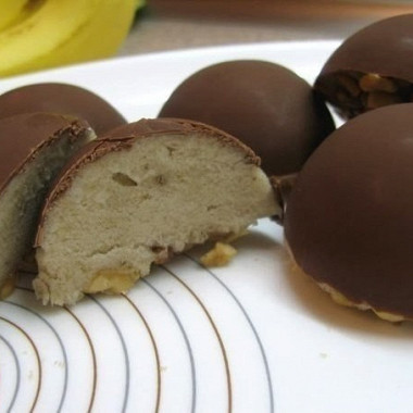 Рецепт Шоколадные конфеты «Банановый бонжур»